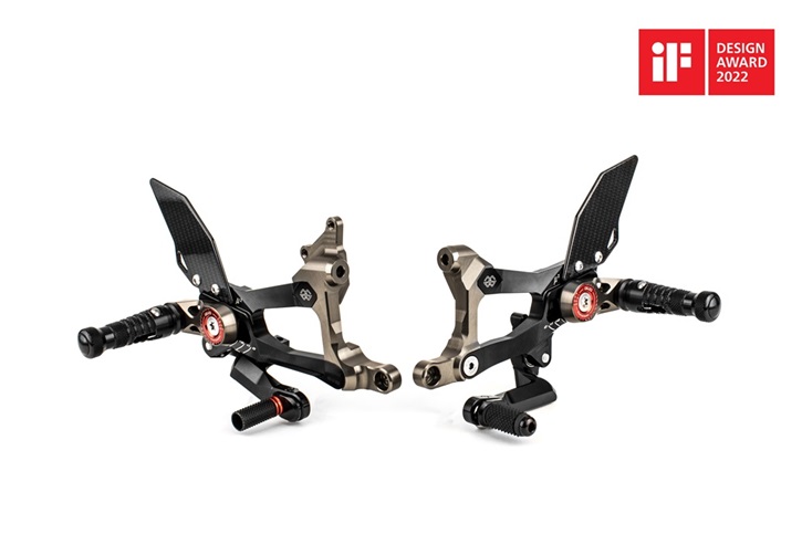 Подножки водительские Gilles регулируемые для Ducati Panigale V4