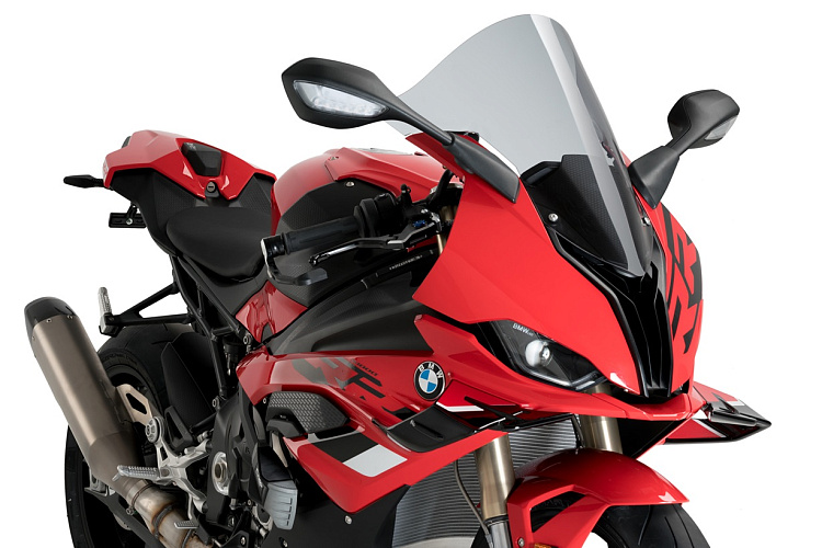 Стекло ветровое Puig R-Racer легкое затемнение для BMW S 1000 RR 2019-